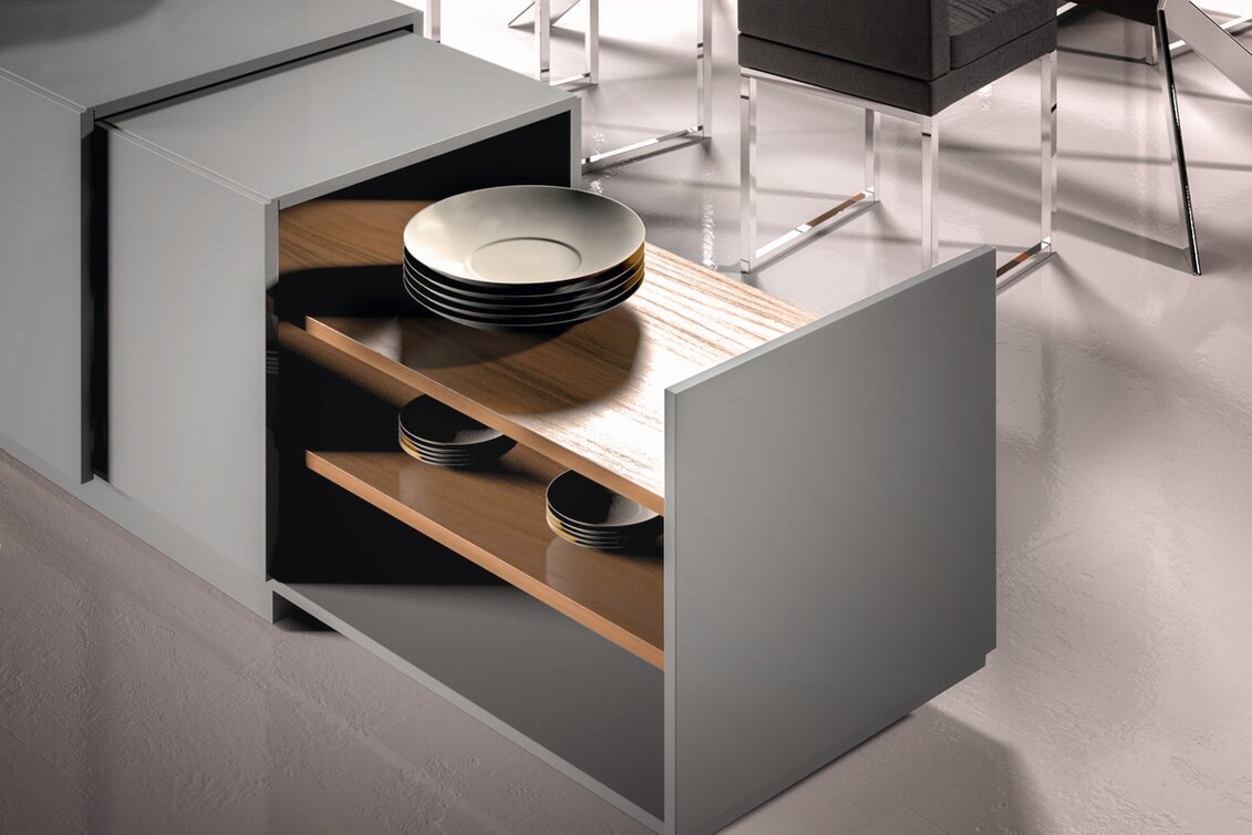 OPTIBOARD 2171 OM/PE Šedá Achát